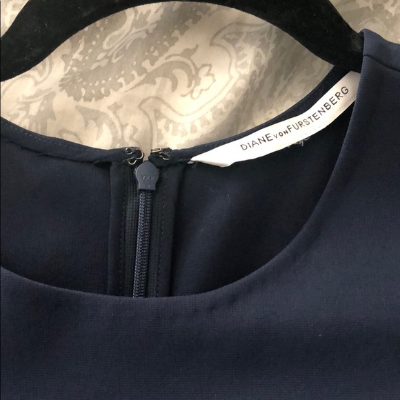 Diane Von Furstenburg blue dress - Picture 2 of 4